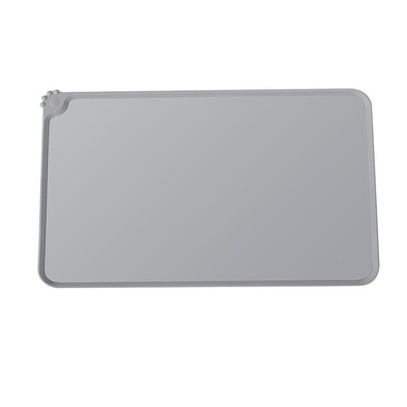 Silicone pet feeding mat